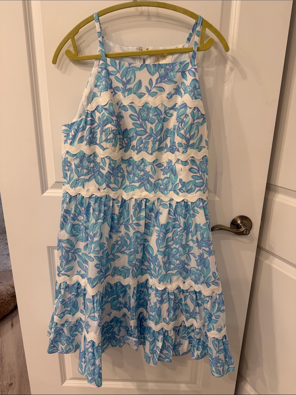 Lilly Pulitzer Angelynn Dress - Jacaranda Blue NWT 16